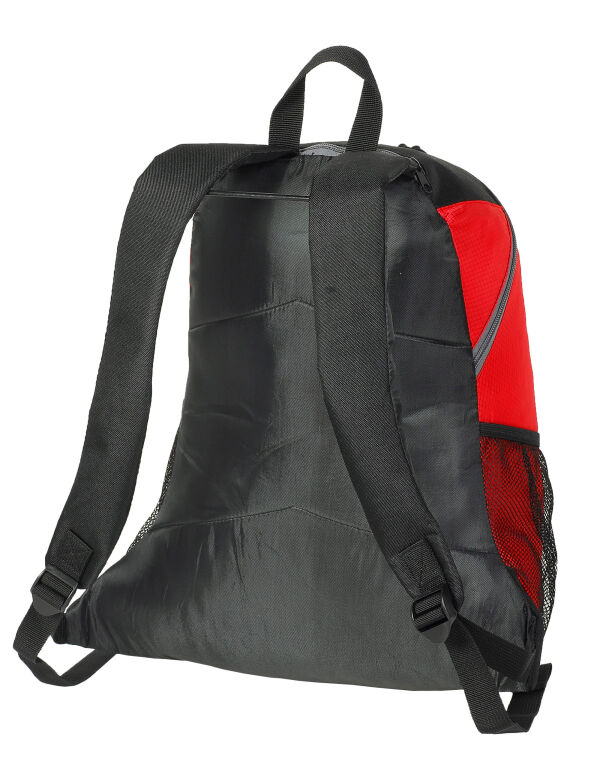 SH7237 Black/Red Chester Backpack