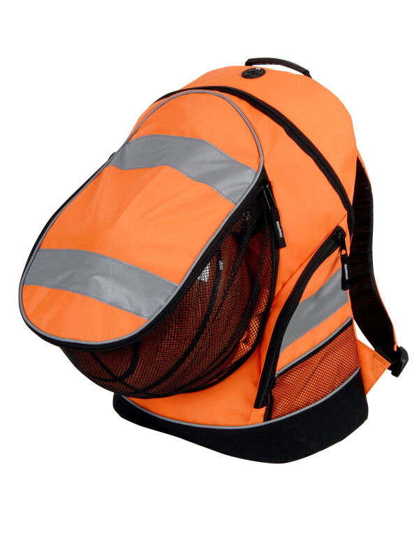 SH8001 Hi Vis Orange Hi-Vis Rucksack