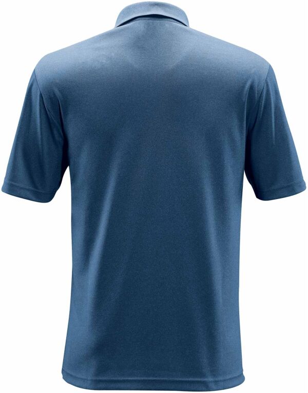 SPL-1 Stormtech Men’s Minstral Heathered Polo Ocean