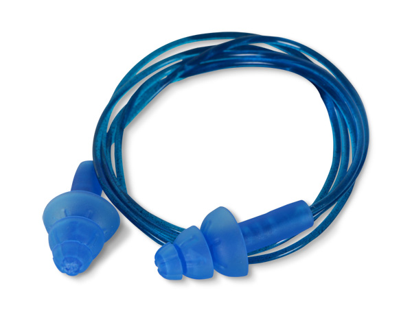 Beeswift Qed Corded Detectable Ear Plugs Blue
