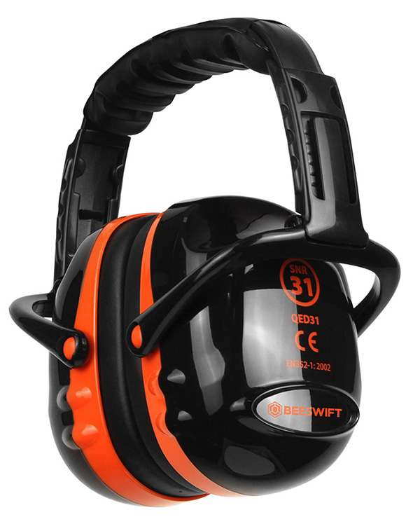 Beeswift Qed Snr31 Ear Defender Black/Orange