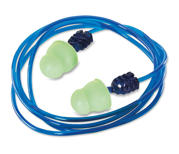 Beeswift Qed Snr36 Corded Foam Ear Plugs Green