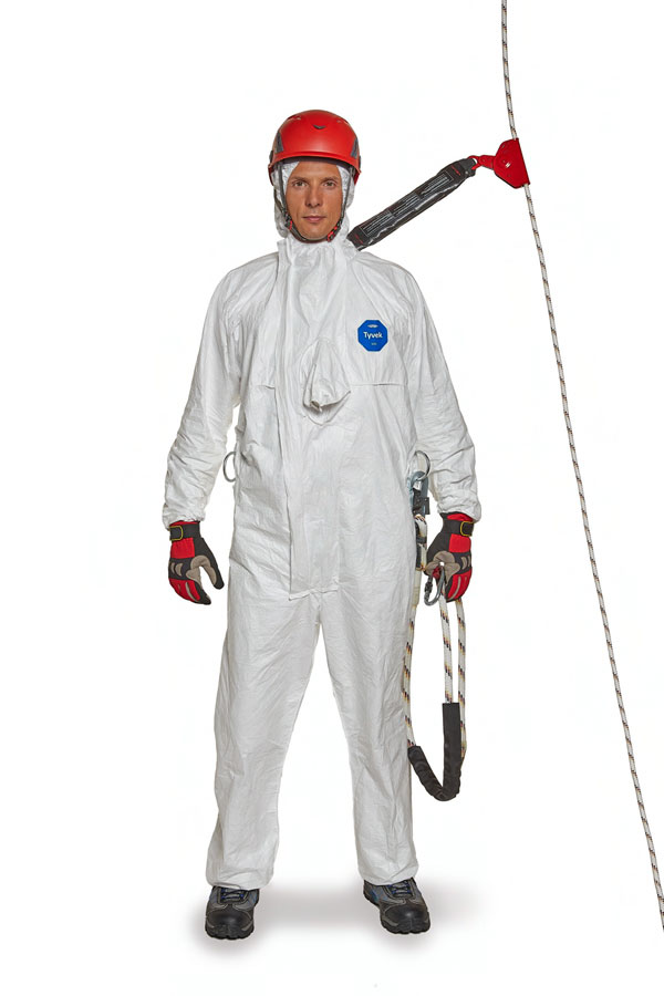 Tyvek 500 Hooded Coverall White