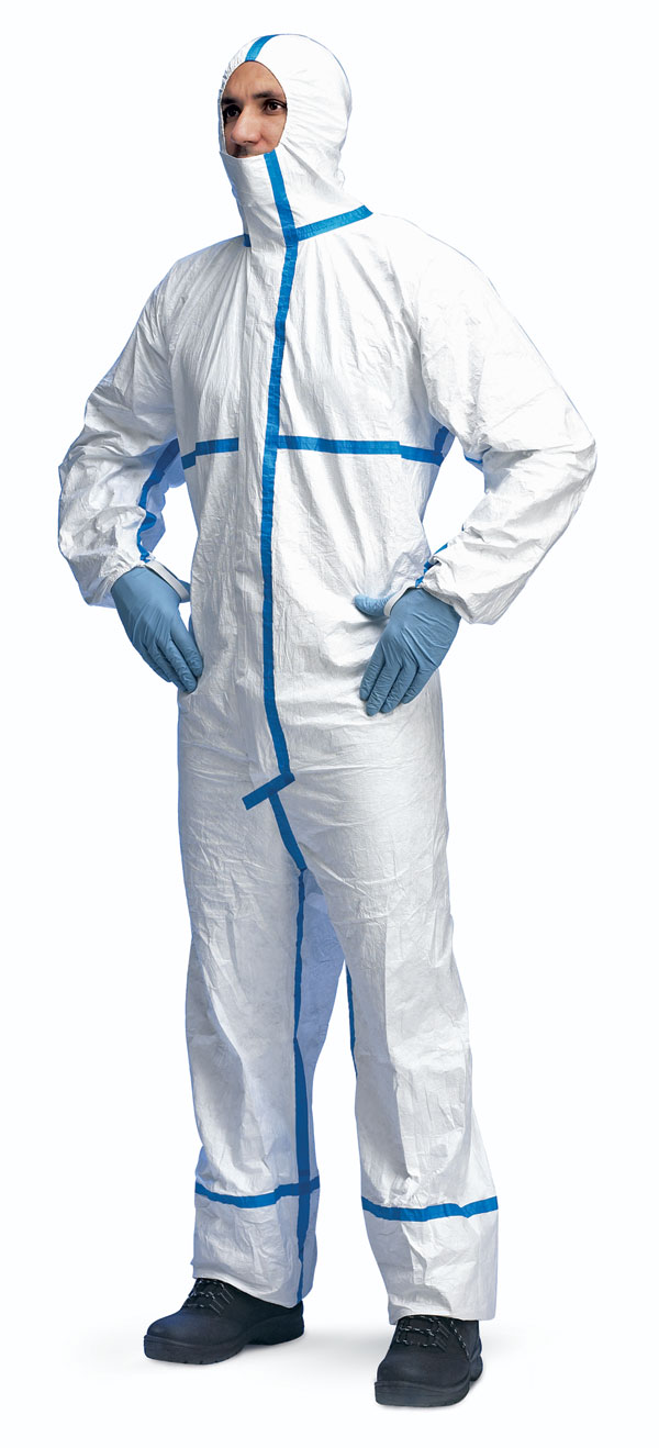 Tyvek® 600 Plus Disposable Coverall White Tyvek® 600 Plus Disposable Coverall White