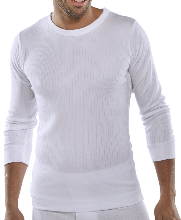 Beeswift Thermal Vest Long Sleeve White