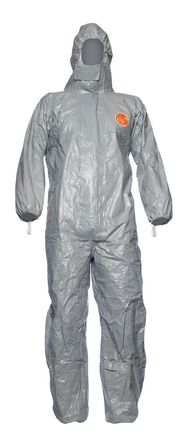 Tychem® 6000F Hooded Disposable Coverall Grey Tychem® 6000F Hooded Disposable Coverall Grey