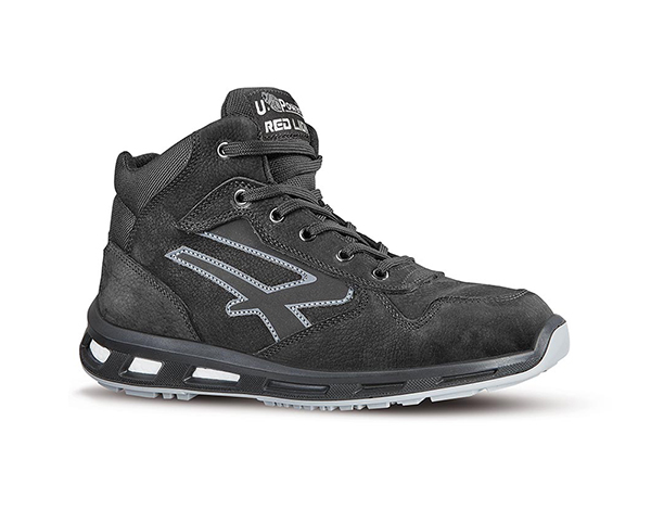 Upower Lift Safety Boot Esd Black