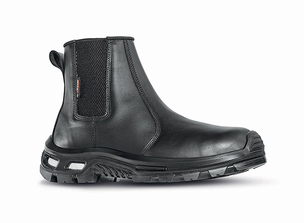 Upower Grampian Safety Boot Black