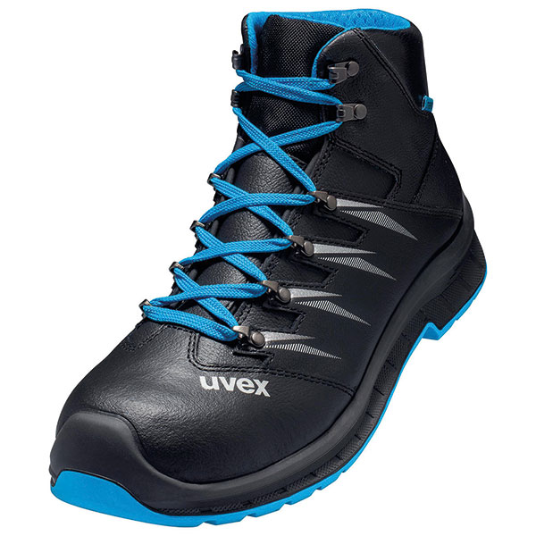 Uvex 2 Trend Safety Boots Black/Blue Uvex 2 Trend Safety Boots Black/Blue