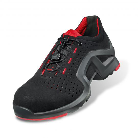 Uvex 1 X-Tended Support S1 Src Shoe Black / Red Uvex 1 X-Tended Support S1 Src Shoe Black / Red
