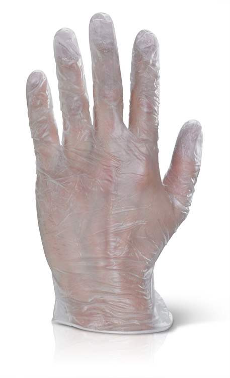 Beeswift Vinyl Disposable Examination Gloves Clear Beeswift Vinyl Disposable Examination Gloves Clear