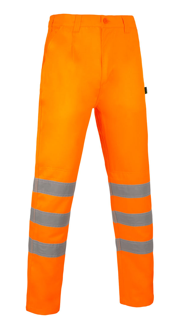 Beeswift Vital Hi-Vis Rail Spec Trousers Orange Beeswift Vital Hi-Vis Rail Spec Trousers Orange