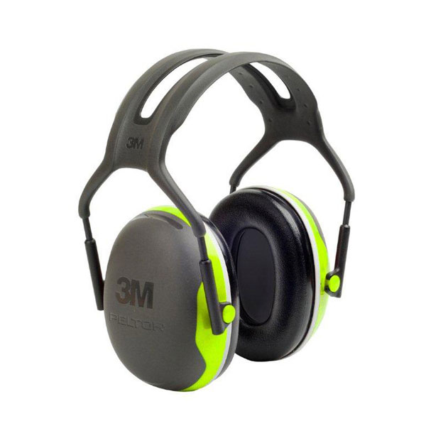 3M Peltor X4 Headband Ear Defenders Green