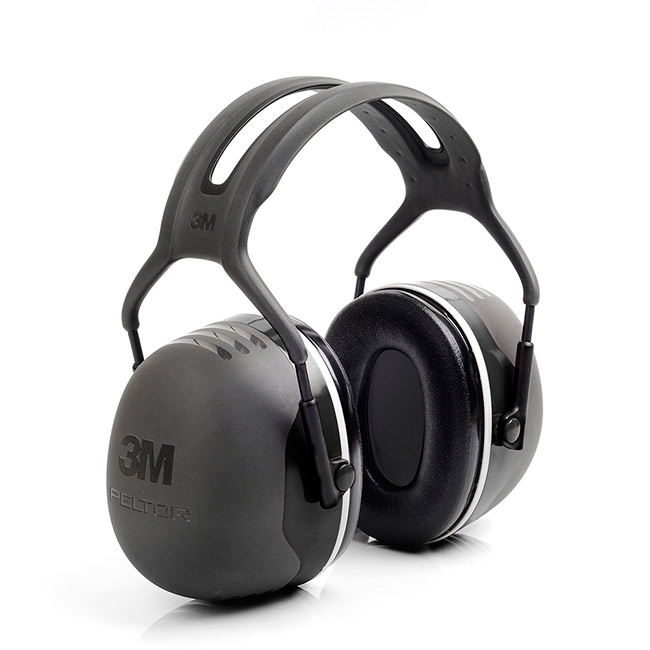 3M Peltor X5 Headband Ear Defenders Black