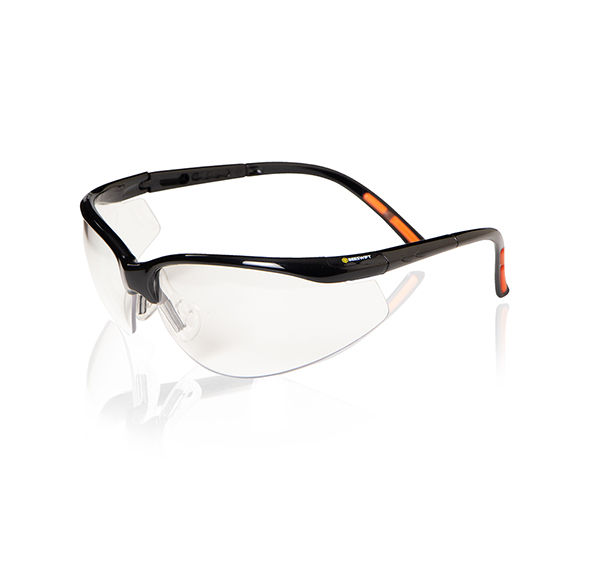 Beeswift High Performance Lens Adjustable Safety Glasses Clear Beeswift High Performance Lens Adjustable Safety Glasses Clear
