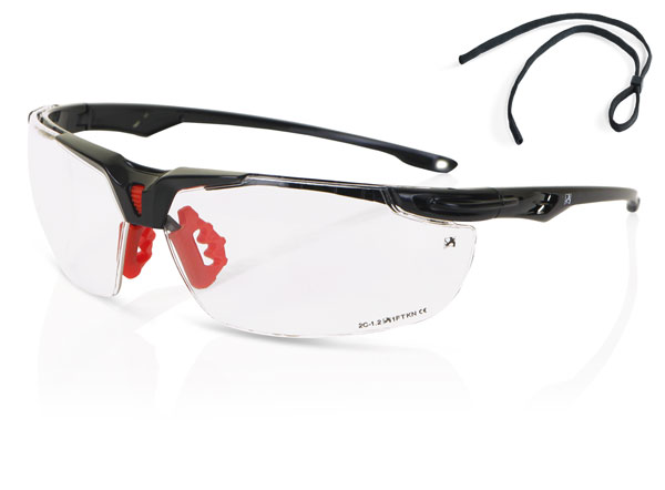 Beeswift High Performance Lens Sports Style Safety Glasses Clear