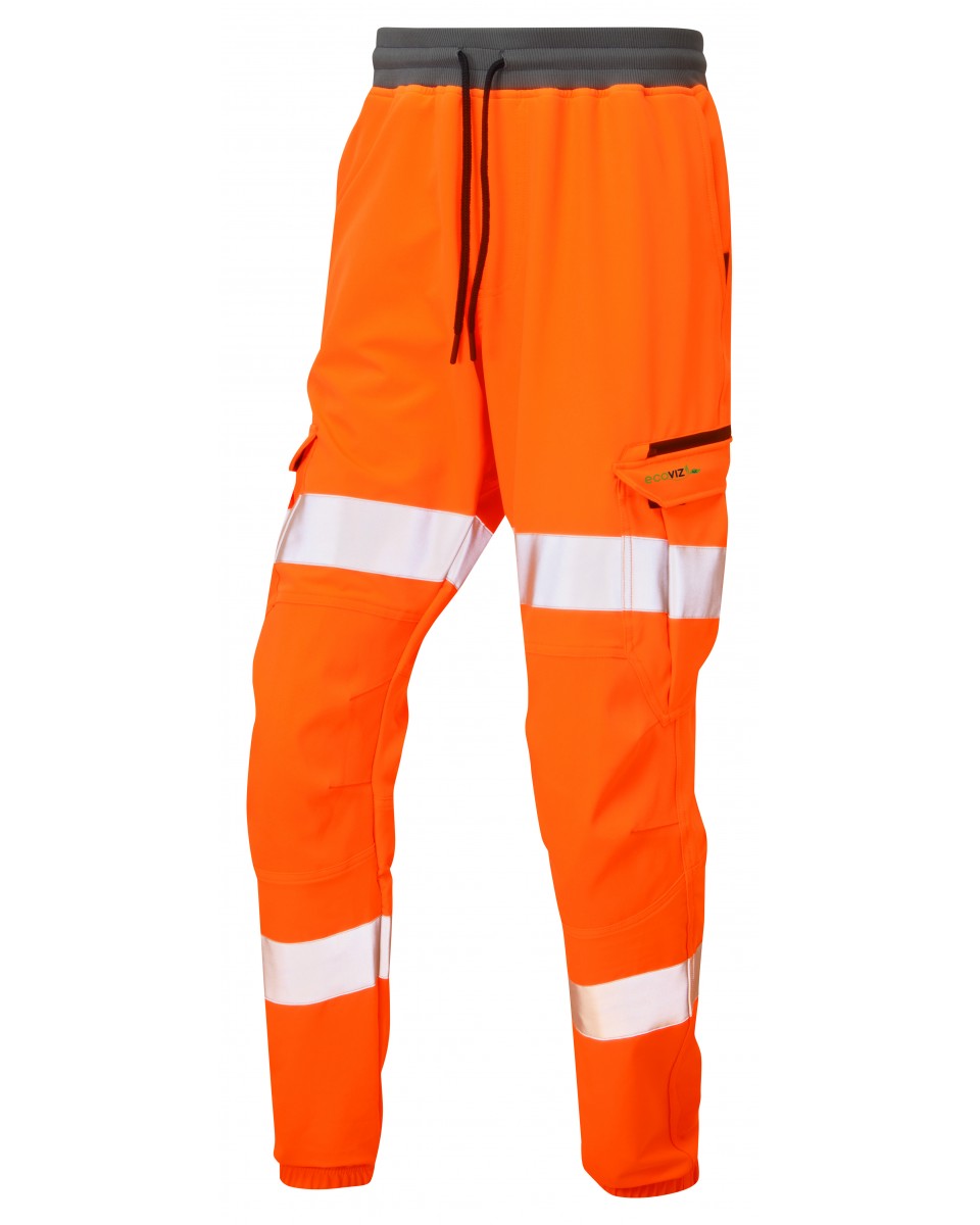 HAWKRIDGE ISO 20471 Cl 1 Jog Trouser HV ORANGE
