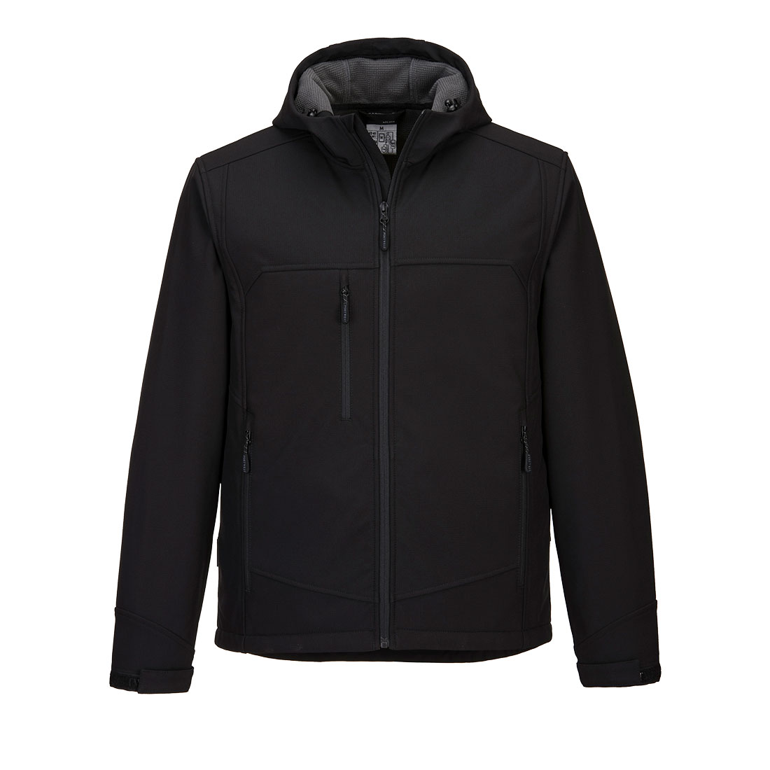 KX362 KX3 Hooded Softshell (3L) Black