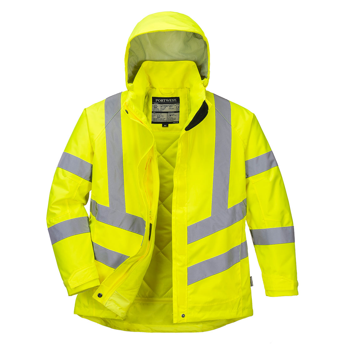 LW74 Hi-Vis Women’s Winter Jacket Yellow