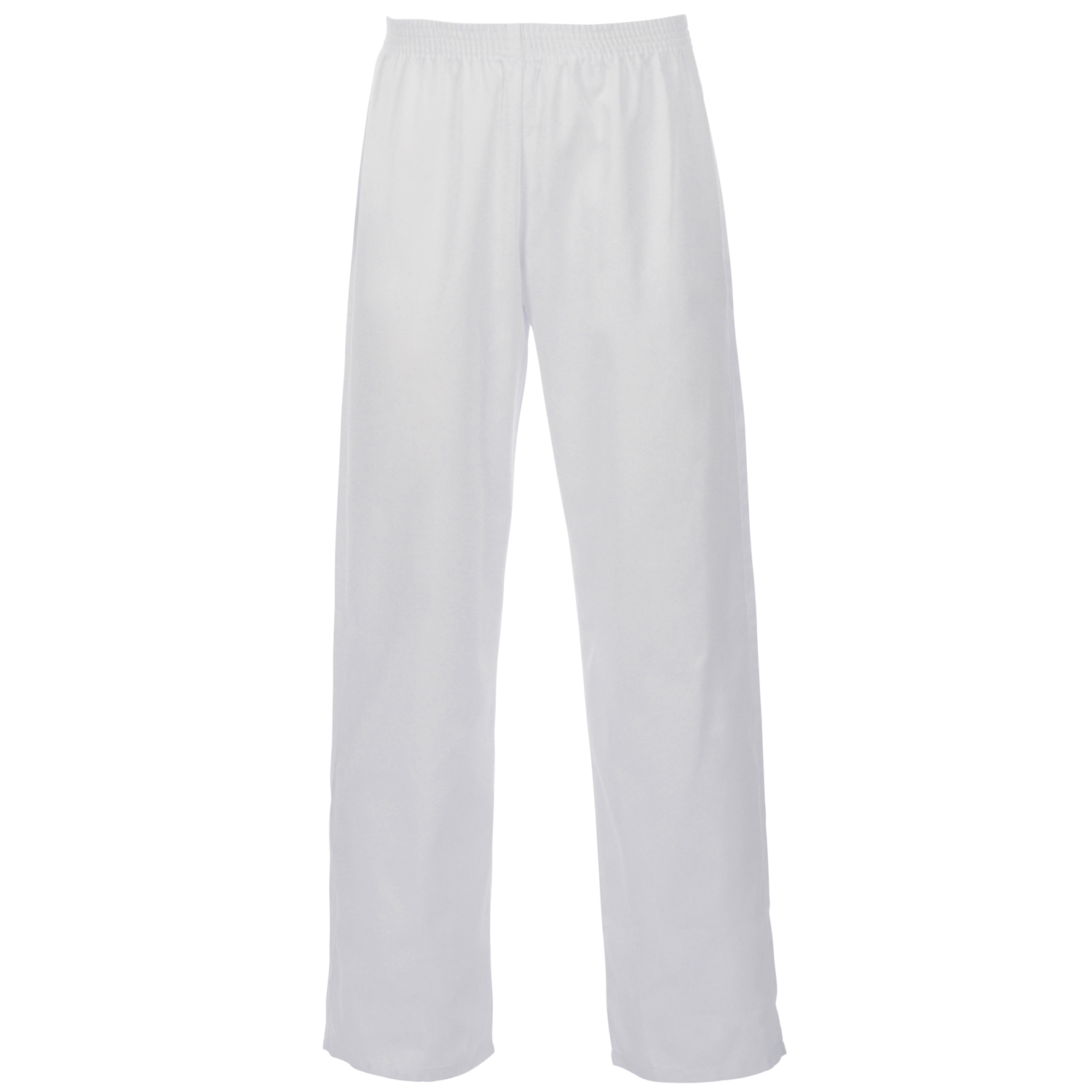 White Polycotton Food Trousers