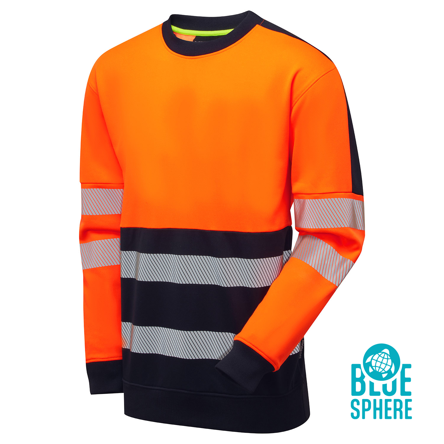 Orange Essentials Hi-Vis Eco CottonCool Orange Sweatshirt