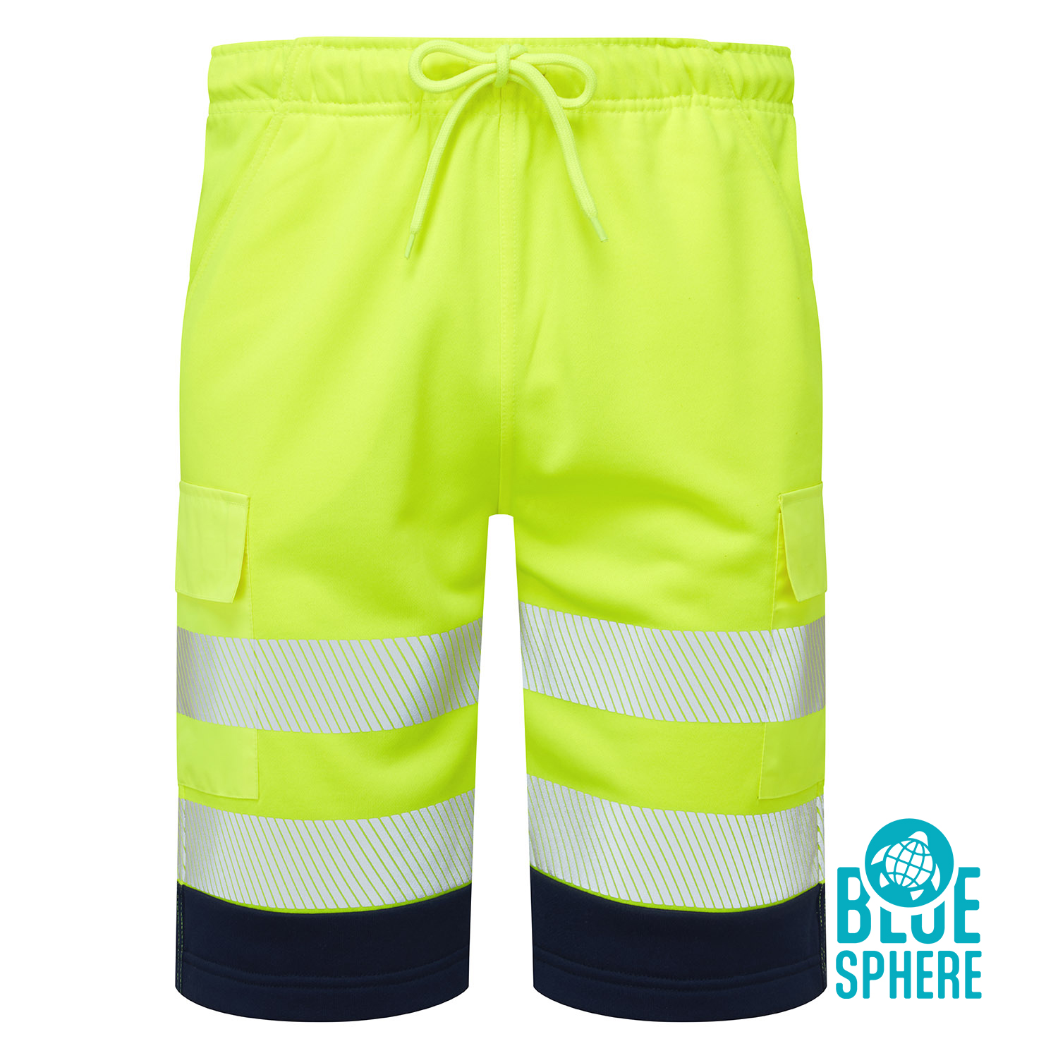 Yellow Essentials Hi-Vis Eco CottonCool Yellow Shorts