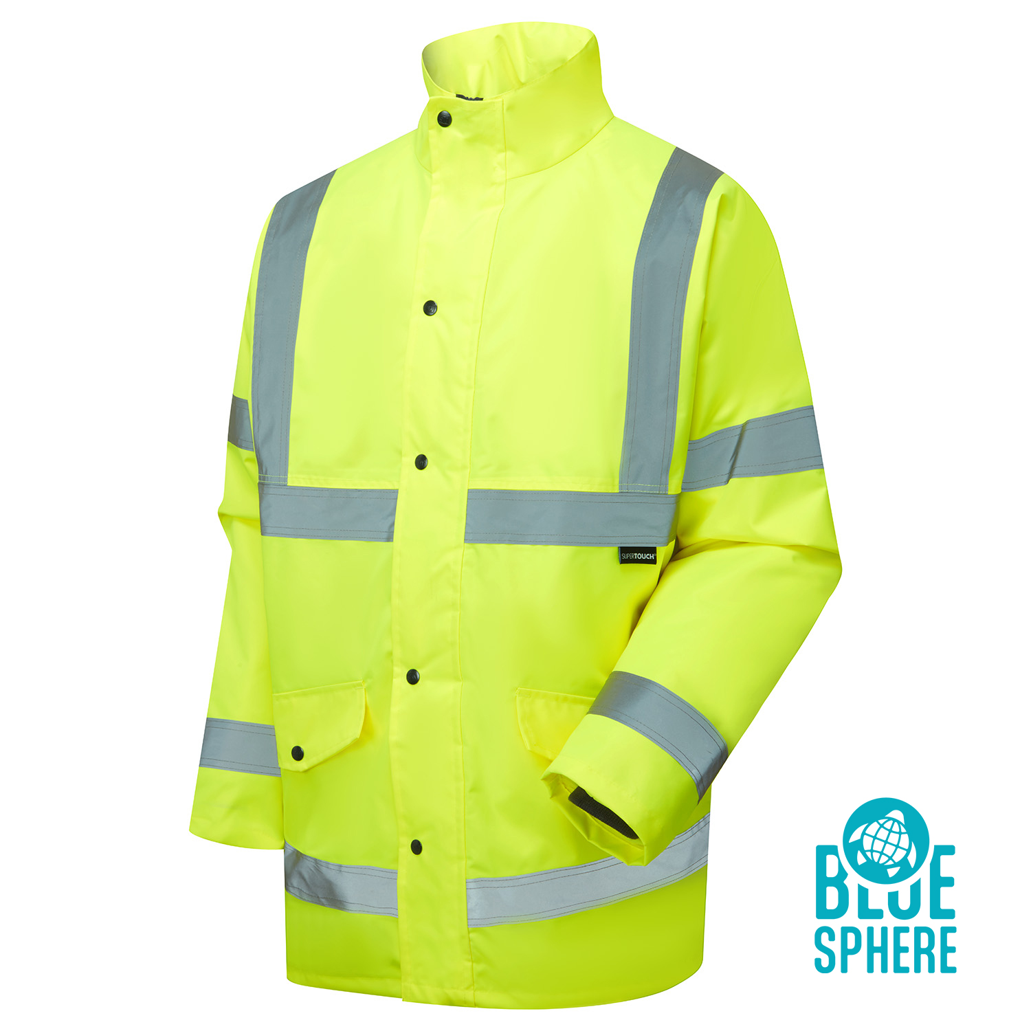 Yellow Supertouch Eco Hi Vis Yellow Parka