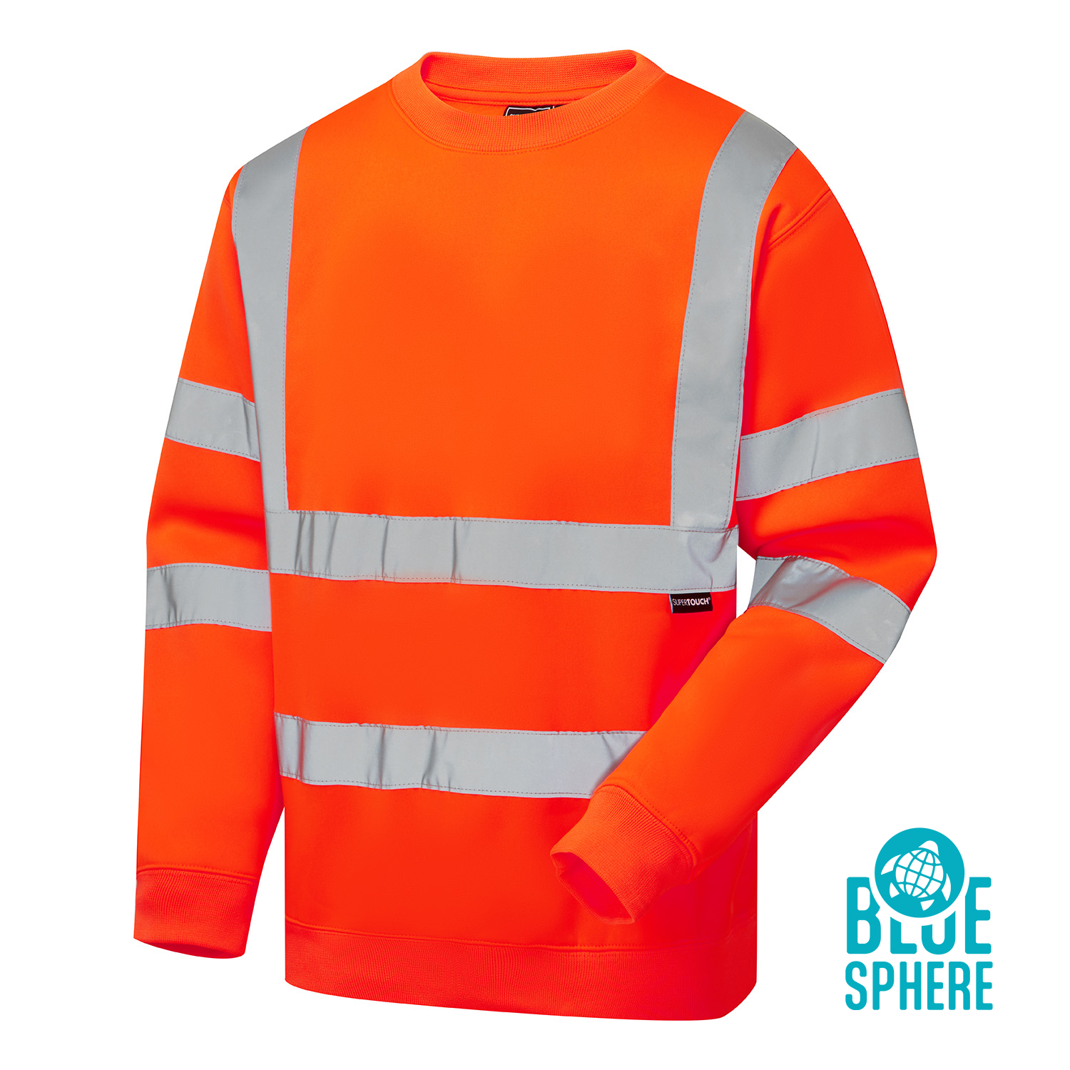 Orange Supertouch Eco Hi Vis Orange Sweatshirt Orange Supertouch Eco Hi Vis Orange Sweatshirt