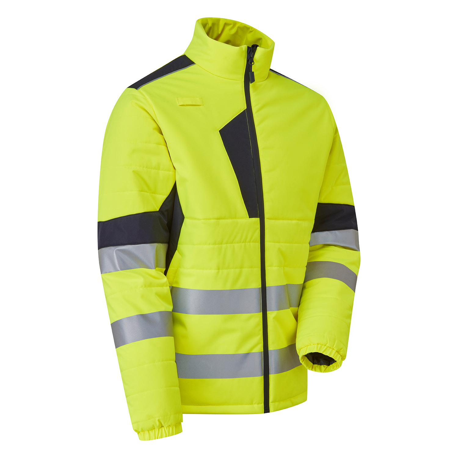 Yellow/Navy HV System Eco Two Tone Yellow Thermal Baffle Jacket Yellow/Navy HV System Eco Two Tone Yellow Thermal Baffle Jacket