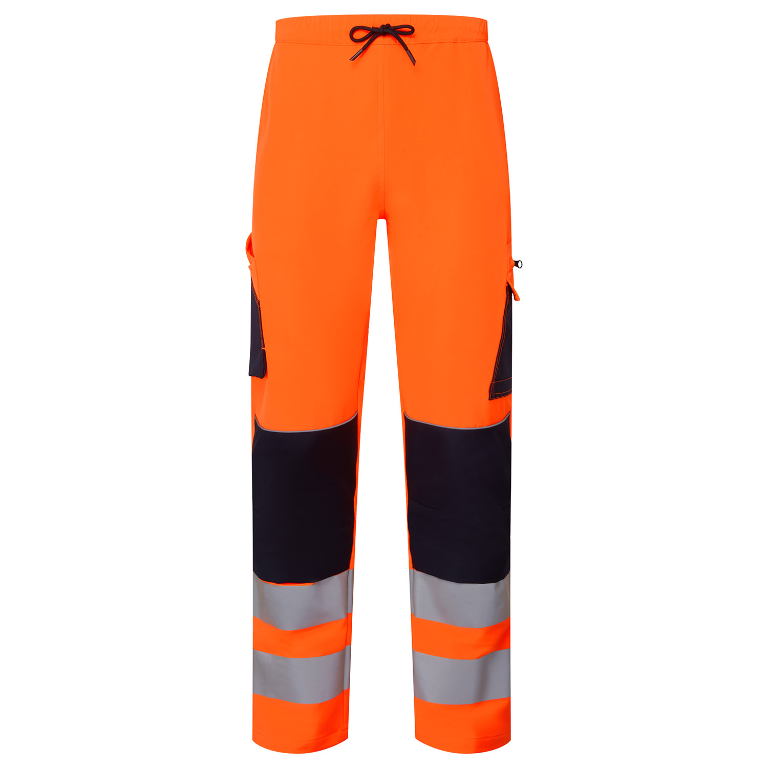 Orange/Navy System Hi-Vis Eco Stretch Jogger Orange Trouser