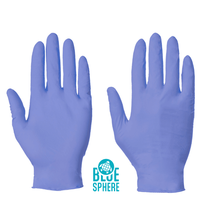 Blue Supertouch Eco Powderfree Nitrile Gloves Blue Supertouch Eco Powderfree Nitrile Gloves