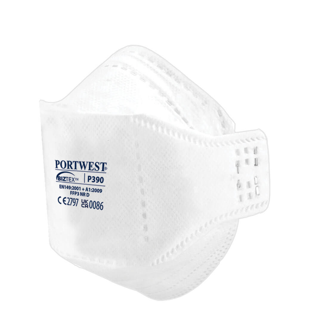 P390 EAGLE FFP3 Dolomite Fold Flat Respirator (Pk20) White
