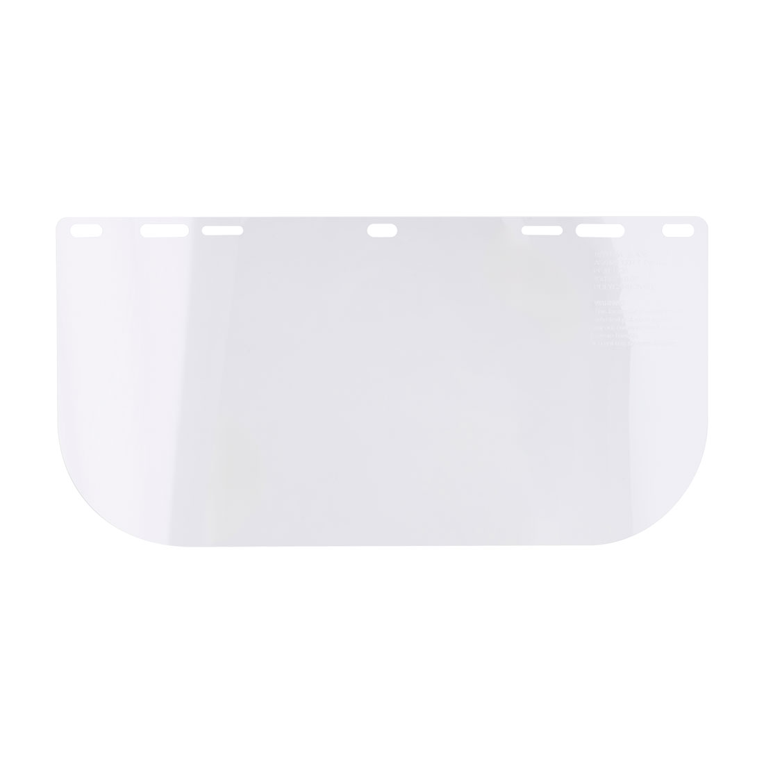 PF30 PC Visor Flat Clear (PK 1) Clear