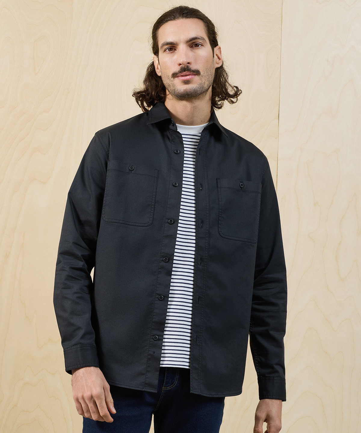 PR021 ‘Utility 2.0’ service shirt Black