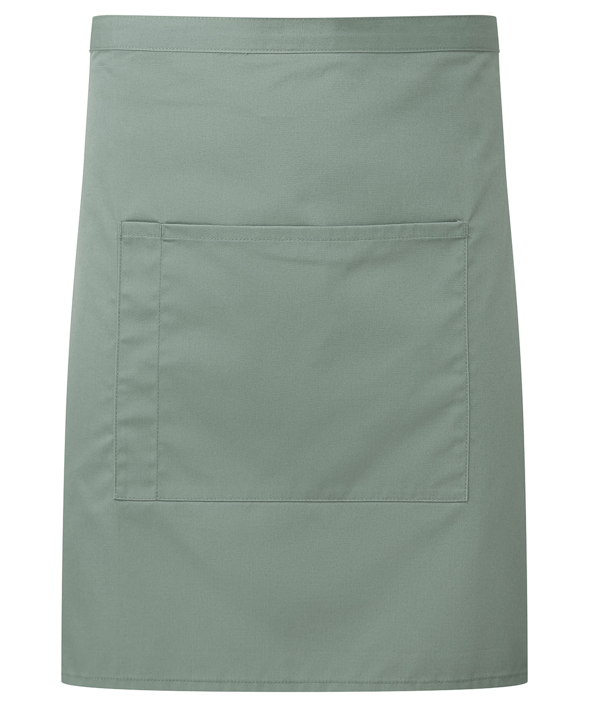 PR141 ‘Colours collection’ mid-length pocket apron Green PR141 ‘Colours collection’ mid-length pocket apron Green