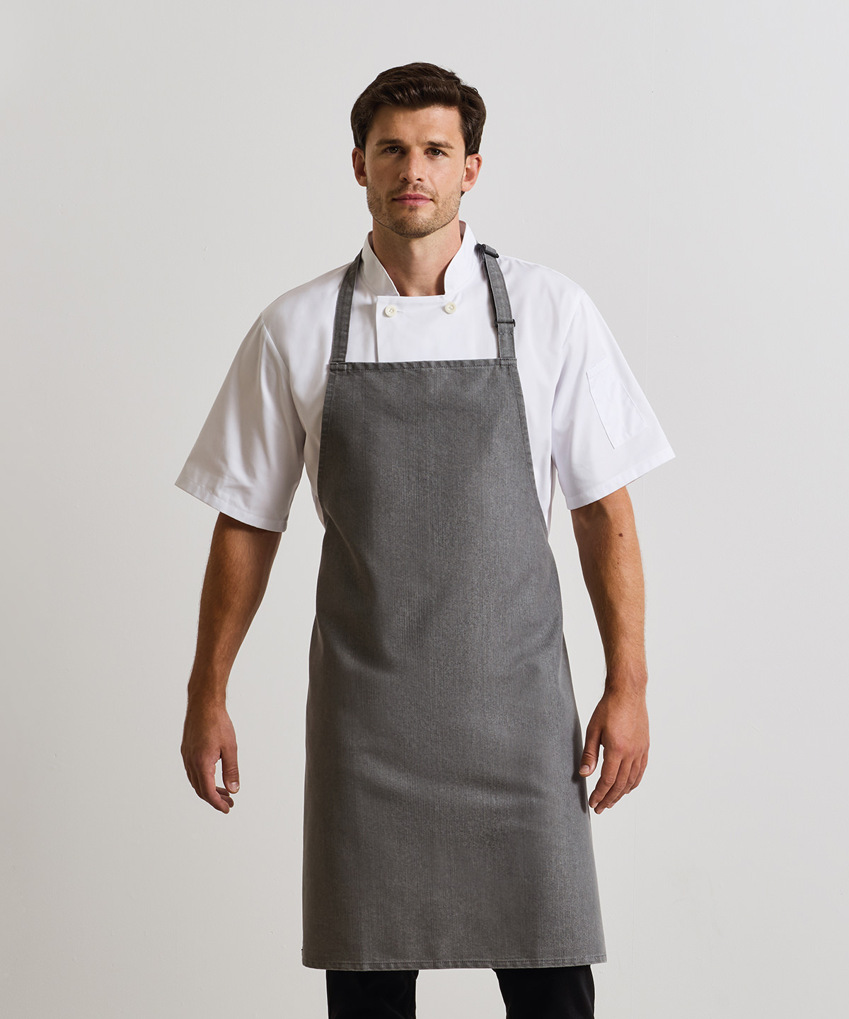 PR150 Colours bib apron Red