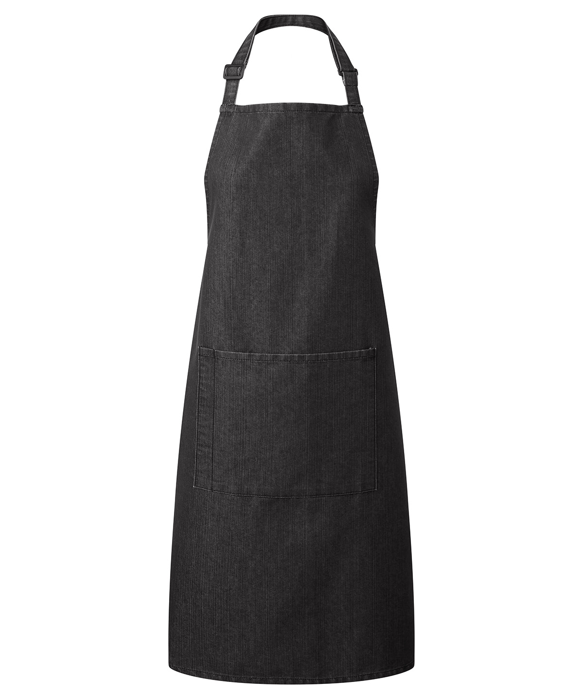 PR154 Colours bib apron with pocket Black PR154 Colours bib apron with pocket Black