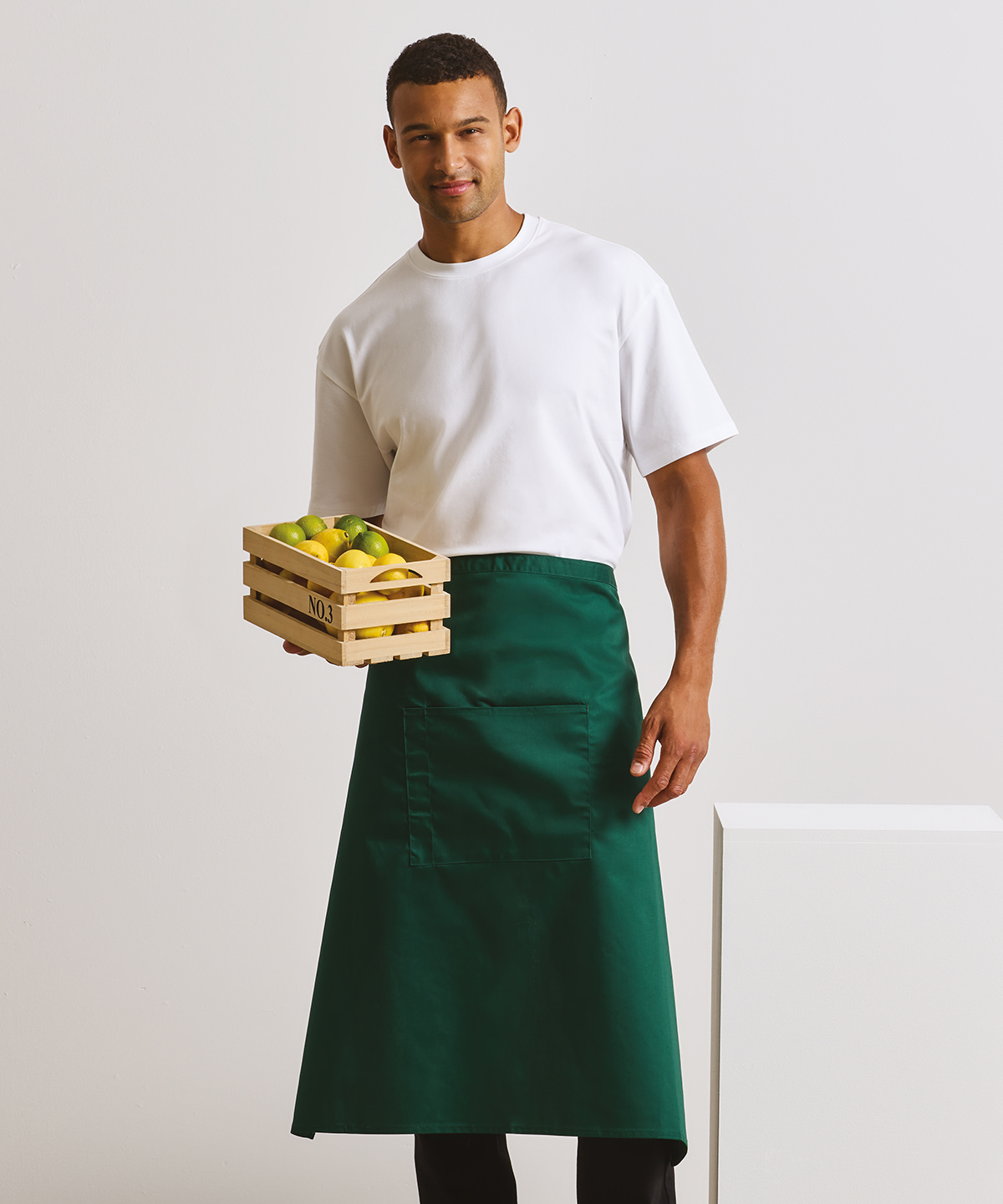PR158 Colours bar apron Yellow