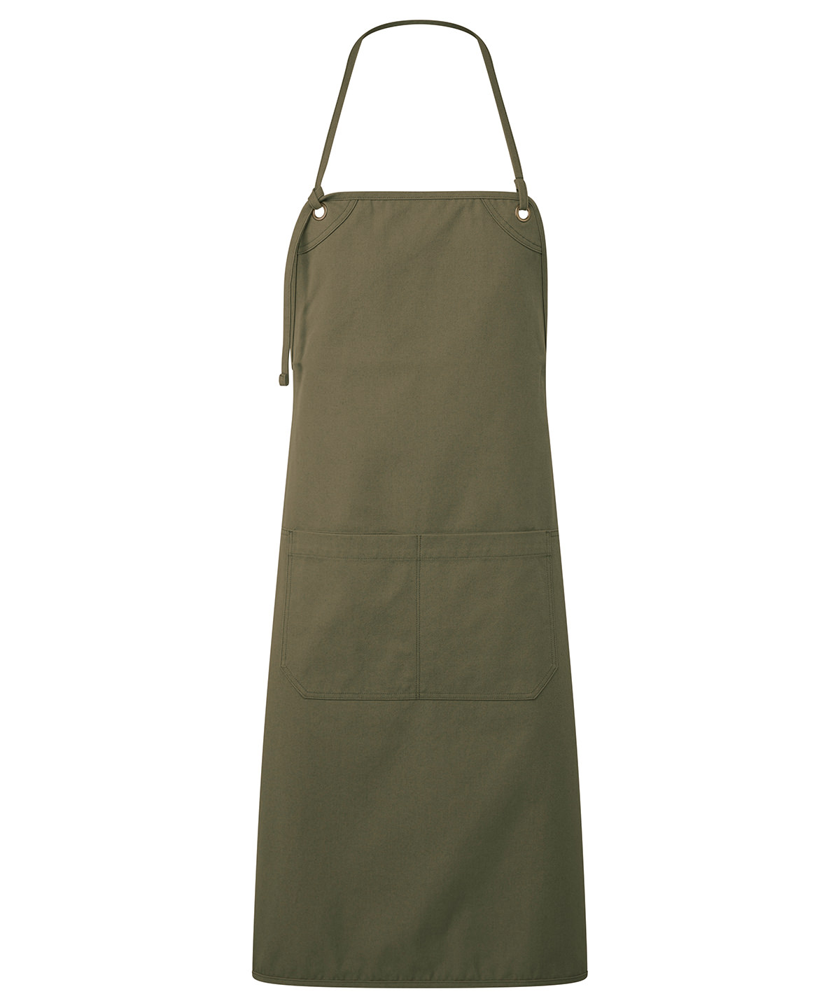 PR181 ‘Artisan’s choice’ double-pocket canvas apron Green