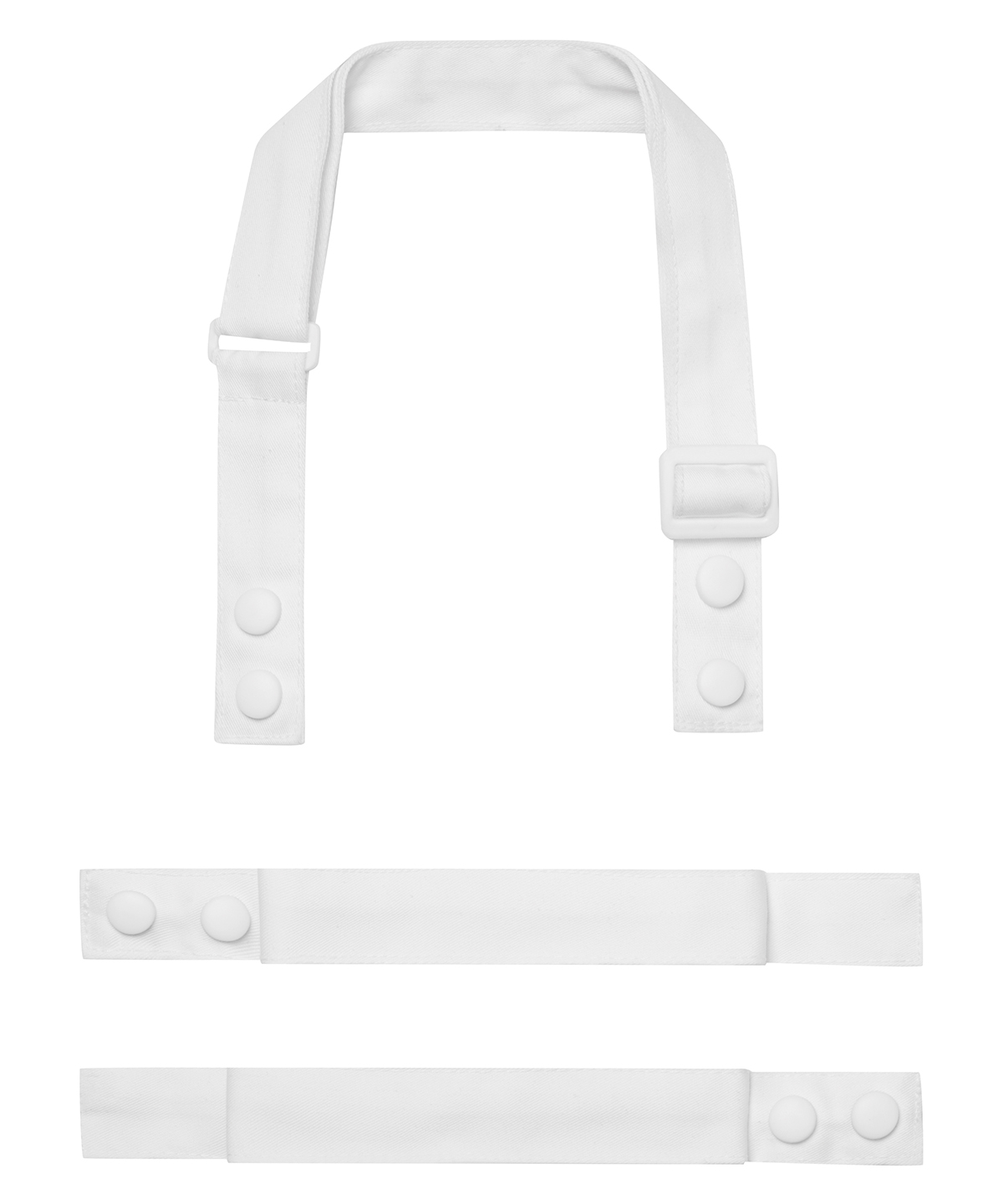 PR191 ‘Swap & Pop’ Customisable Apron – Straps White