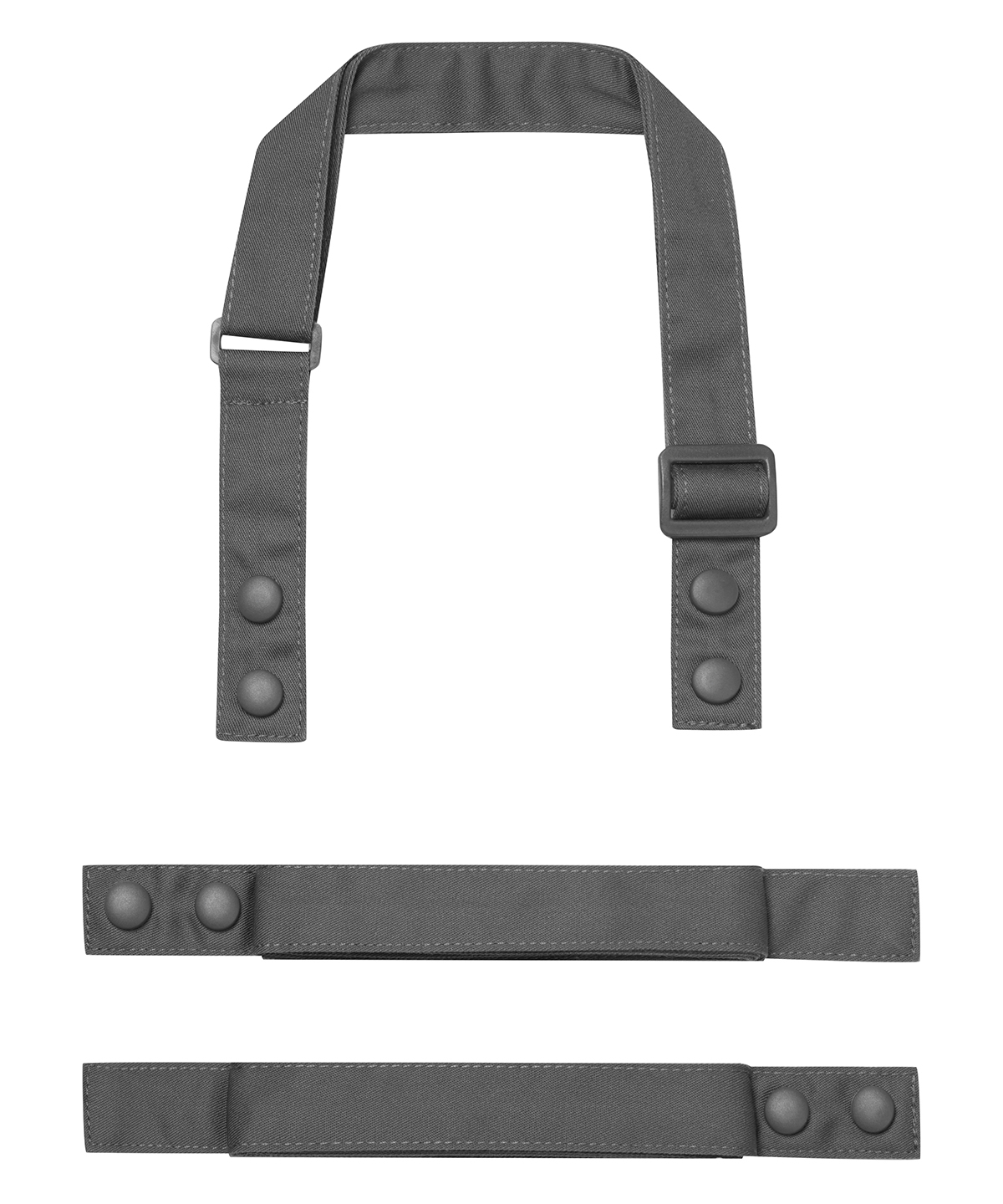 PR191 ‘Swap & Pop’ Customisable Apron – Straps Grey