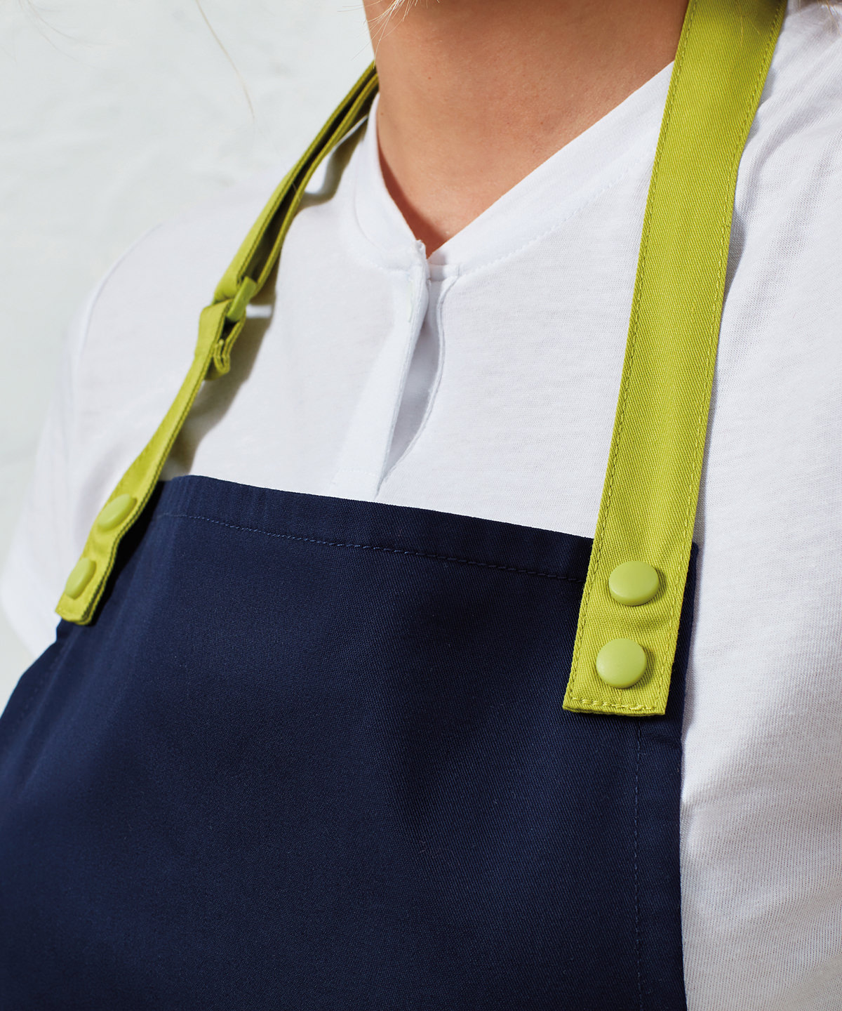 PR191 ‘Swap & Pop’ Customisable Apron – Straps Brown