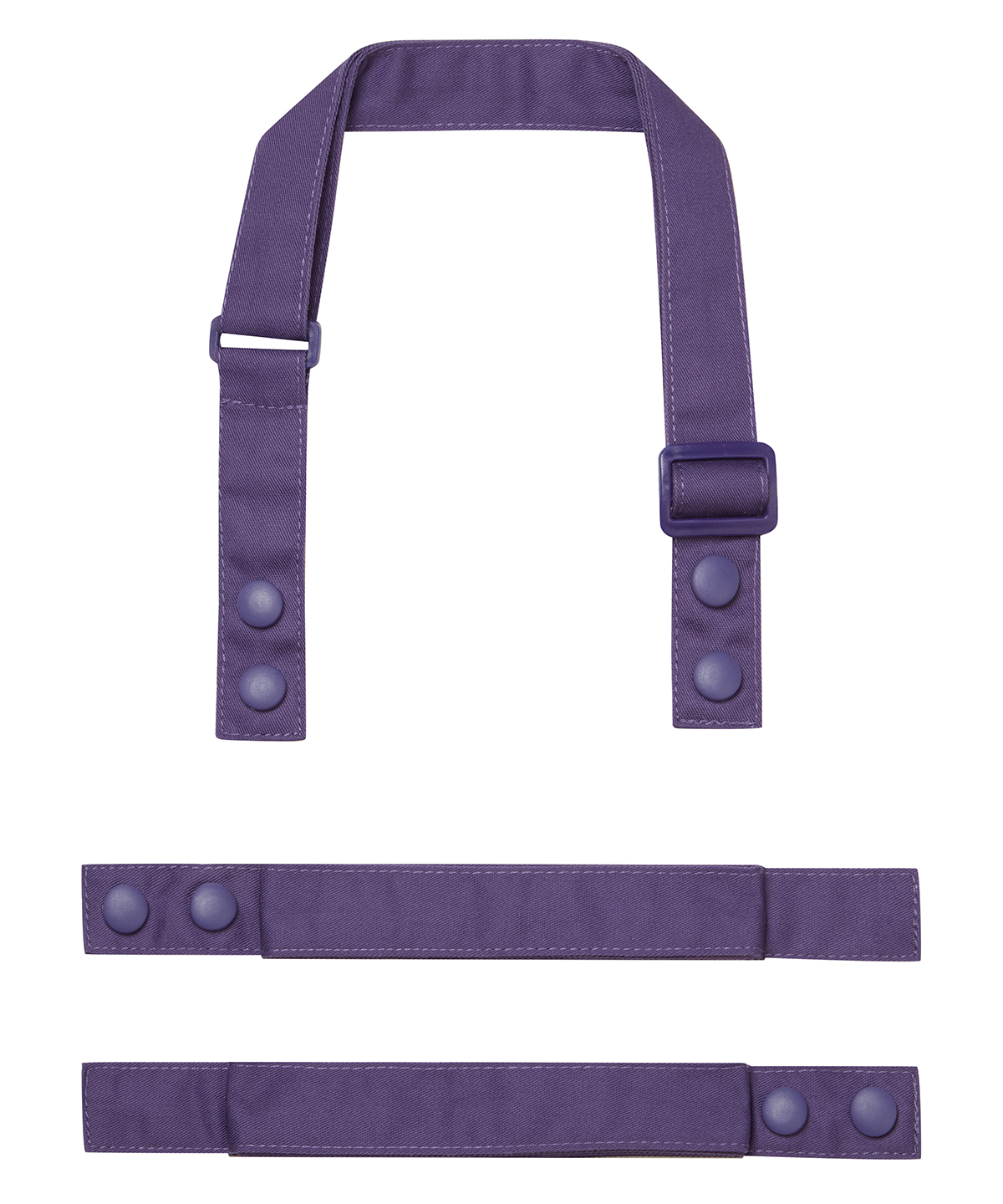 PR191 ‘Swap & Pop’ Customisable Apron – Straps Purple