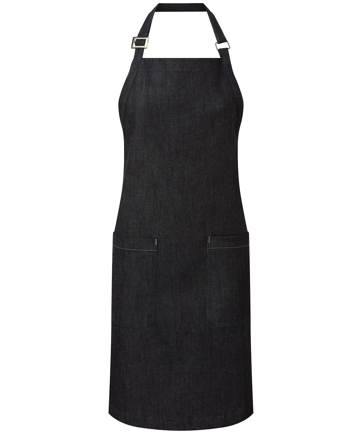 PR113 Cotton denim bib apron, organic and Fairtrade certified Blue PR113 Cotton denim bib apron, organic and Fairtrade certified Blue