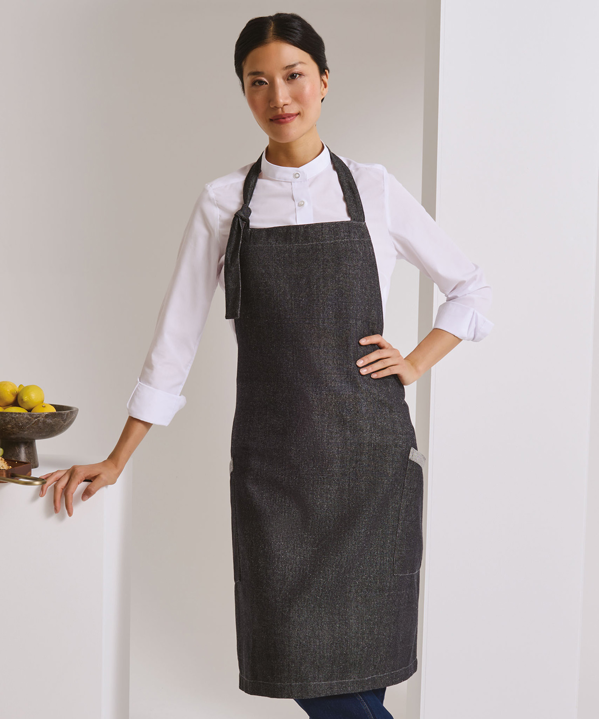 PR122 ‘Regenerate’ Bib Apron Grey