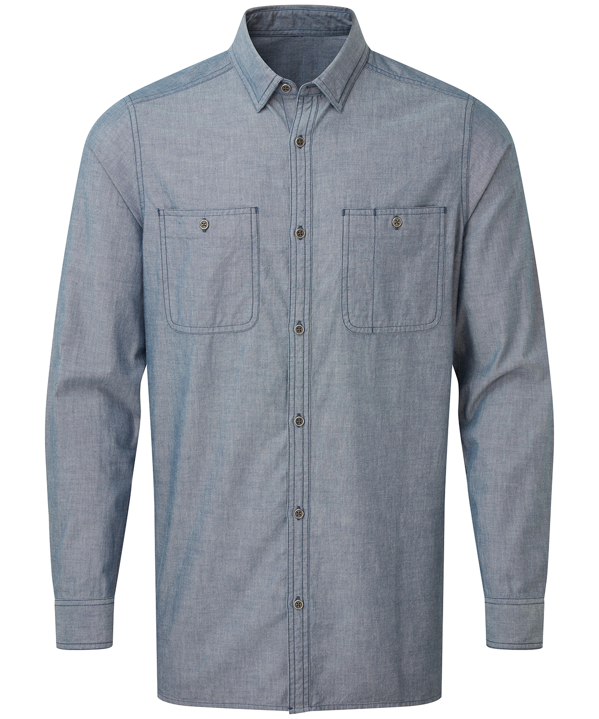 PR247 Men’s Chambray shirt, organic and Fairtrade certified Blue PR247 Men’s Chambray shirt, organic and Fairtrade certified Blue