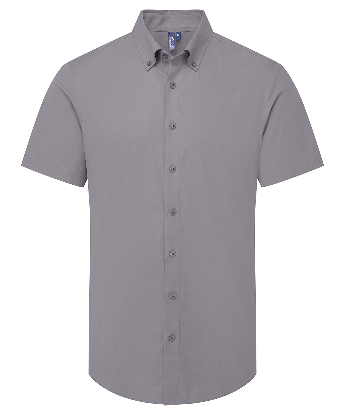 PR286 ‘Supreme’ Oxford short sleeve shirt Grey PR286 ‘Supreme’ Oxford short sleeve shirt Grey