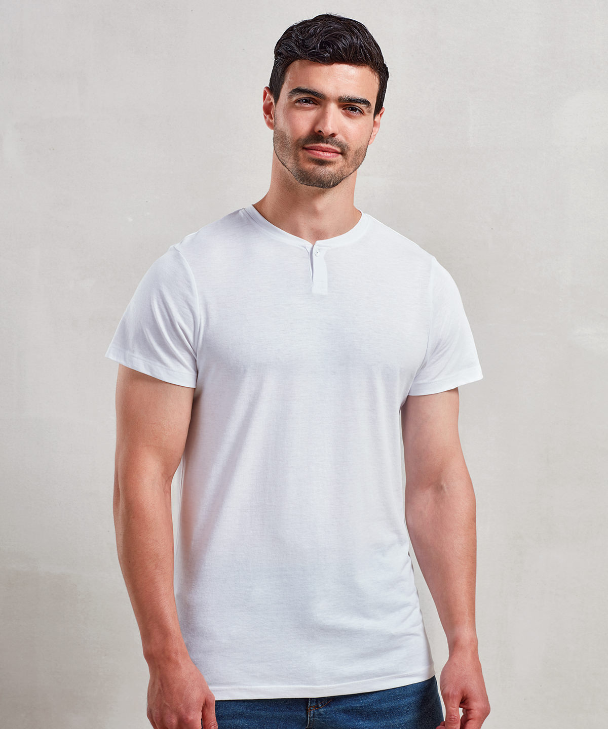 PR219 Men’s Cotton Rich ‘Comis’ Tee Grey