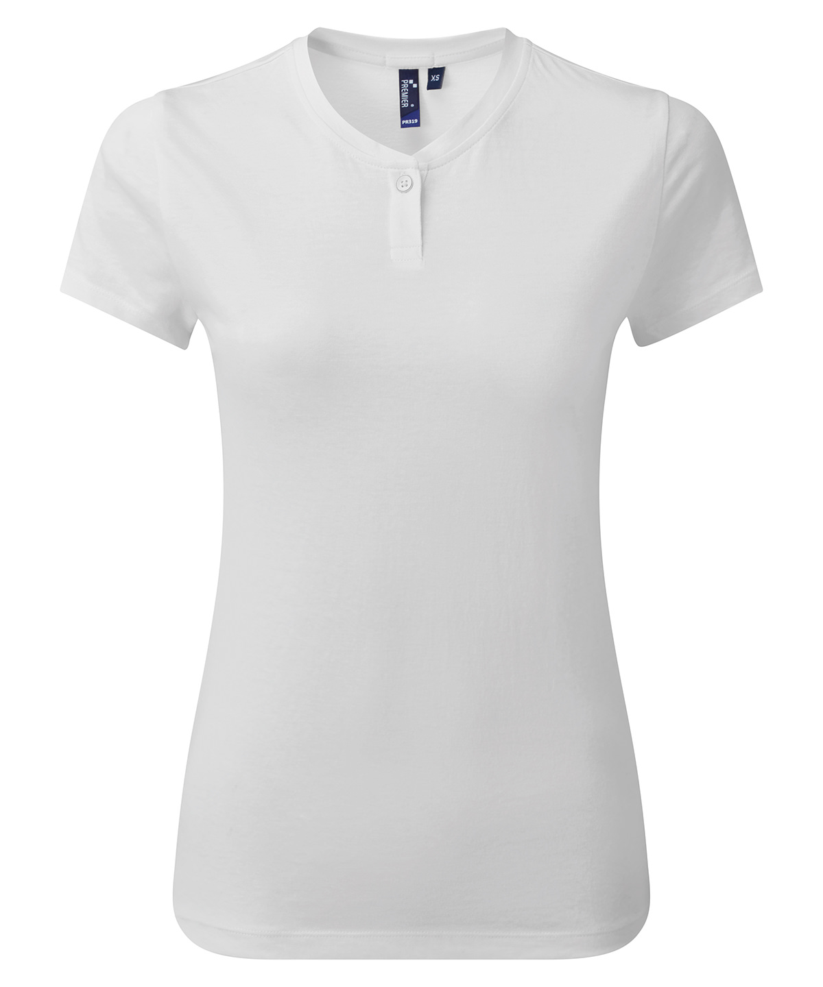PR319 Women’s Cotton Rich‘Comis’ Tee White PR319 Women’s Cotton Rich‘Comis’ Tee White