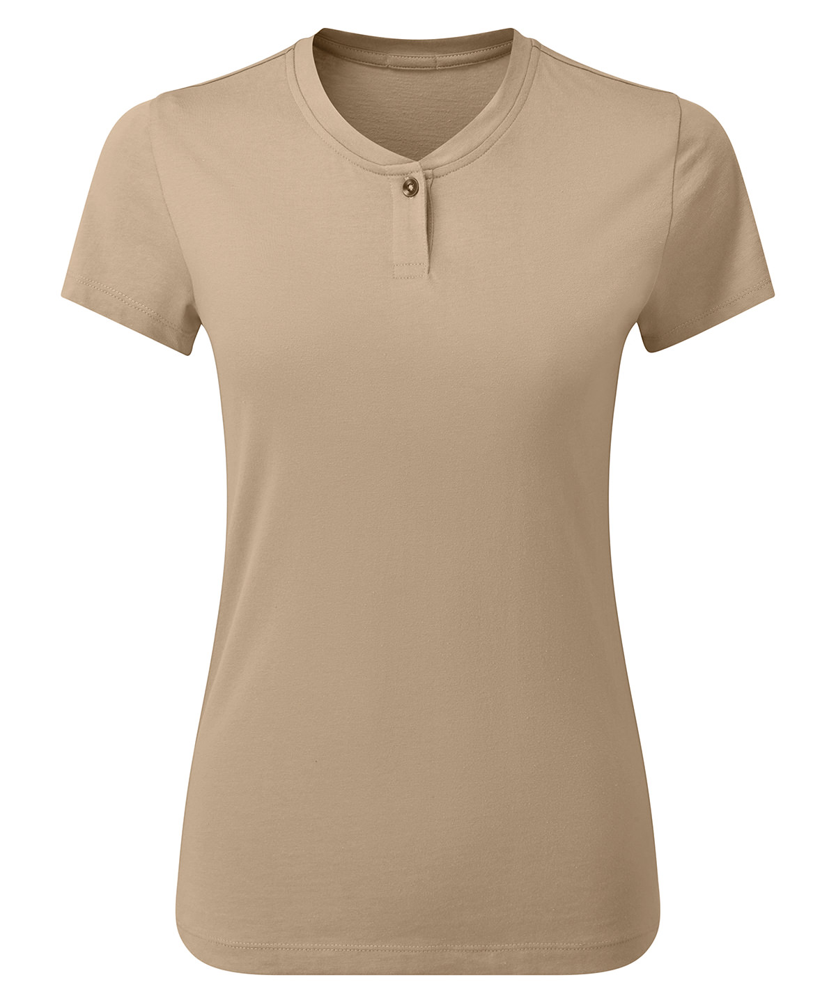 PR319 Women’s Cotton Rich‘Comis’ Tee Brown